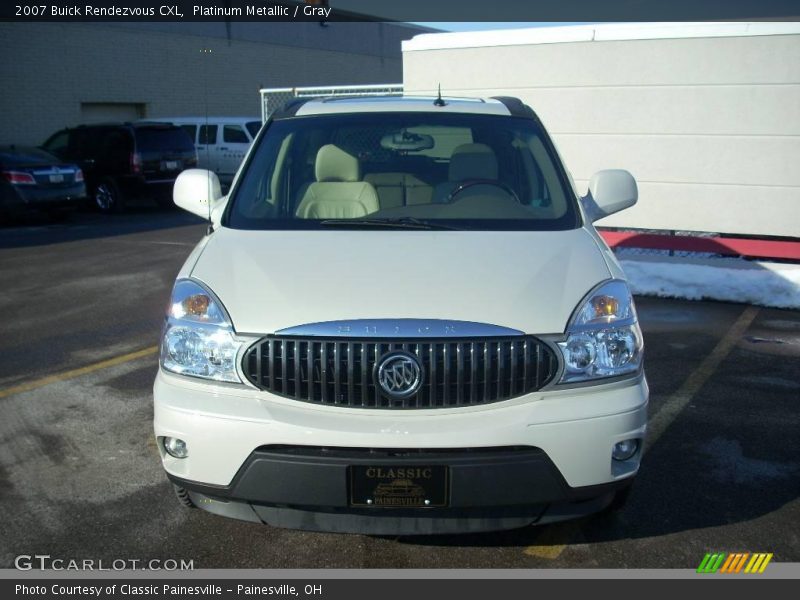 Platinum Metallic / Gray 2007 Buick Rendezvous CXL