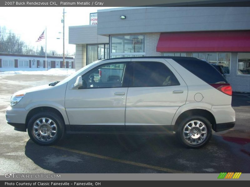 Platinum Metallic / Gray 2007 Buick Rendezvous CXL