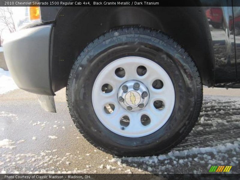 Black Granite Metallic / Dark Titanium 2010 Chevrolet Silverado 1500 Regular Cab 4x4