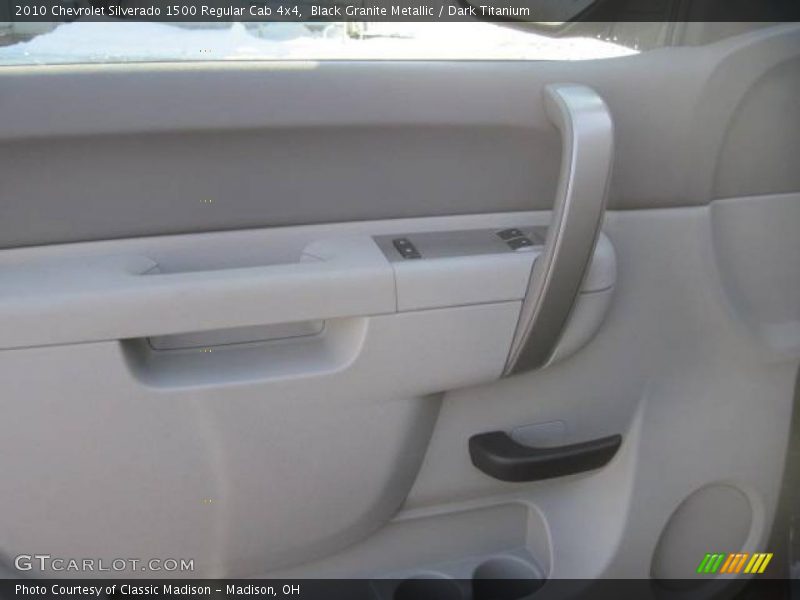 Black Granite Metallic / Dark Titanium 2010 Chevrolet Silverado 1500 Regular Cab 4x4
