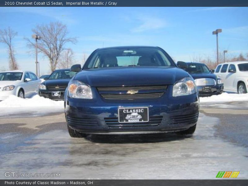 Imperial Blue Metallic / Gray 2010 Chevrolet Cobalt LS Sedan