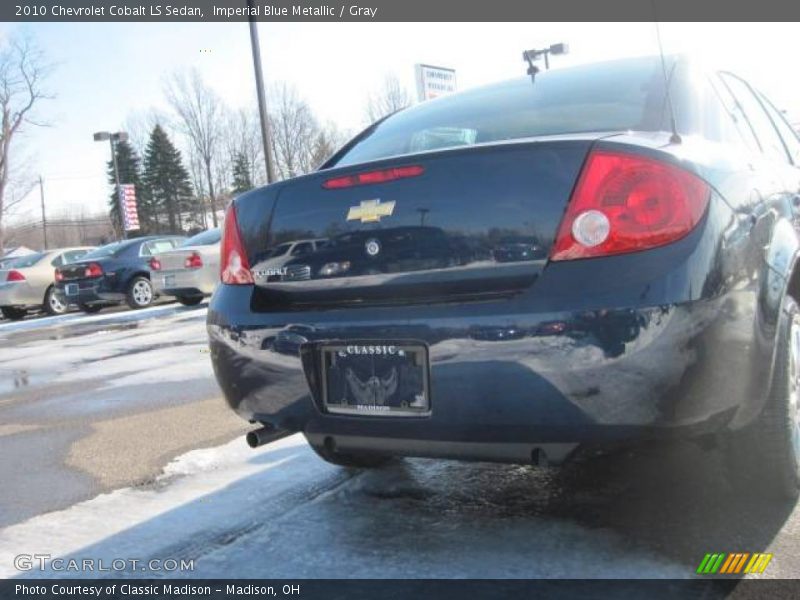 Imperial Blue Metallic / Gray 2010 Chevrolet Cobalt LS Sedan