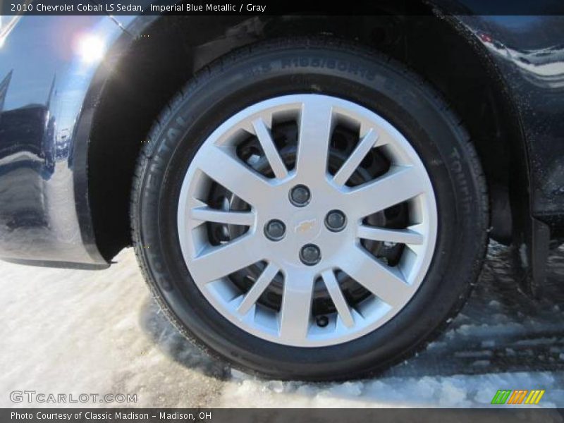 Imperial Blue Metallic / Gray 2010 Chevrolet Cobalt LS Sedan