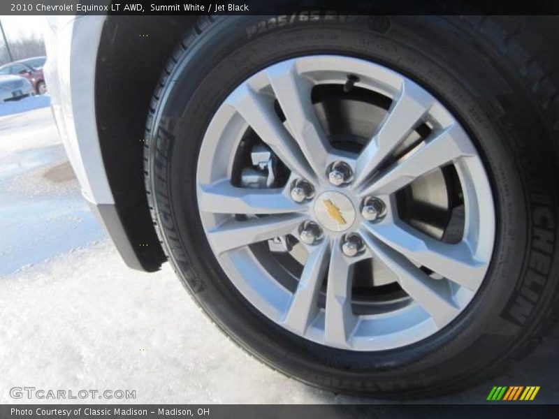 Summit White / Jet Black 2010 Chevrolet Equinox LT AWD