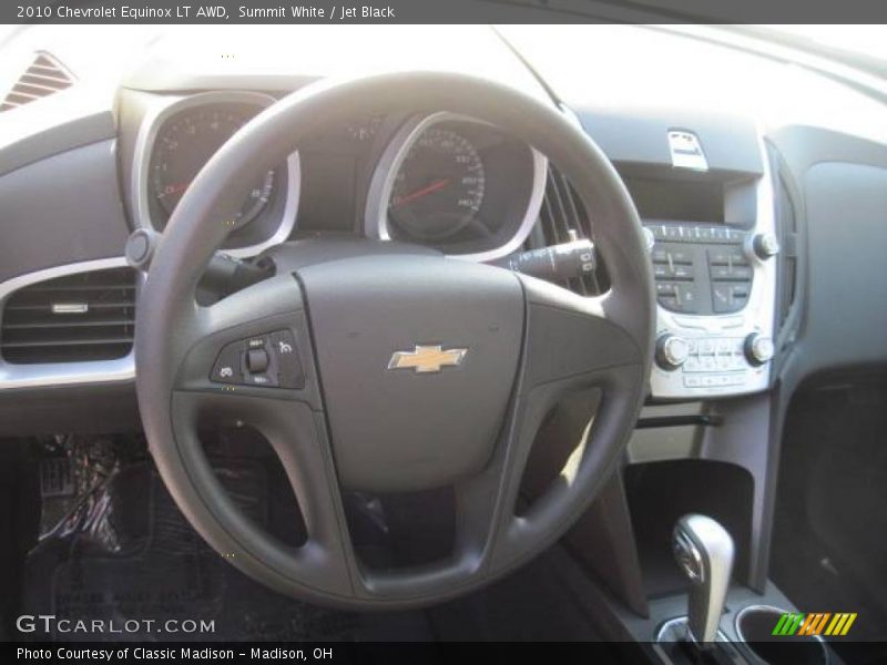 Summit White / Jet Black 2010 Chevrolet Equinox LT AWD