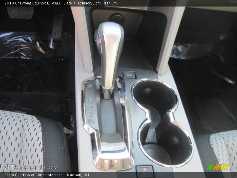 Black / Jet Black/Light Titanium 2010 Chevrolet Equinox LS AWD