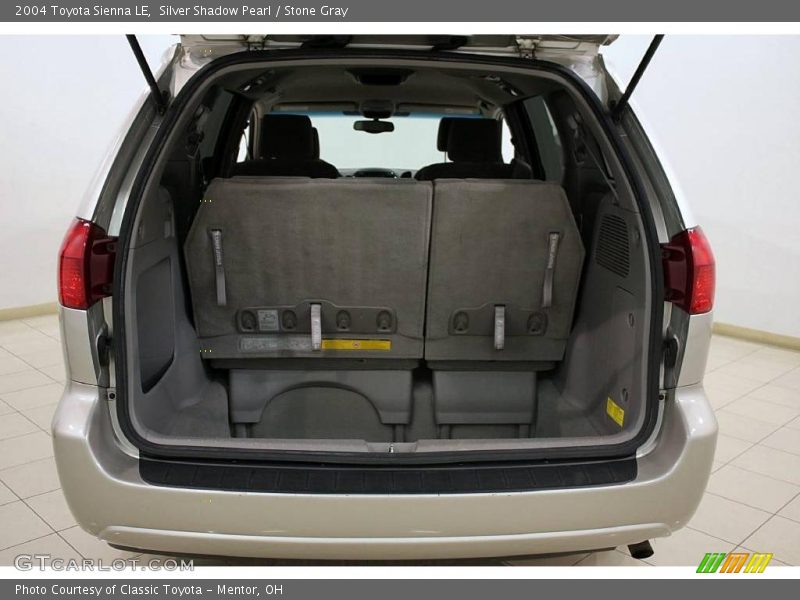 Silver Shadow Pearl / Stone Gray 2004 Toyota Sienna LE