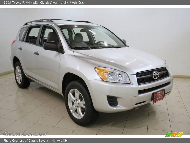 Classic Silver Metallic / Ash Gray 2009 Toyota RAV4 4WD