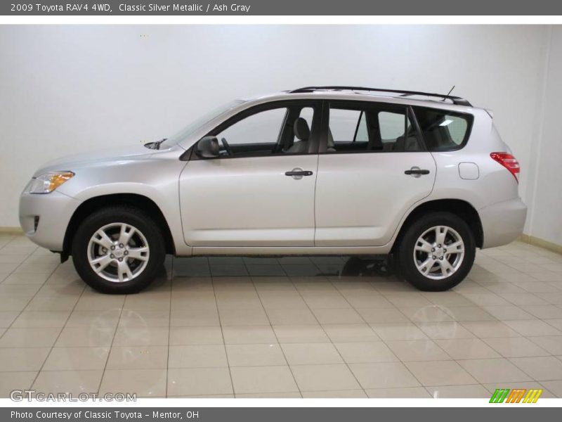 Classic Silver Metallic / Ash Gray 2009 Toyota RAV4 4WD
