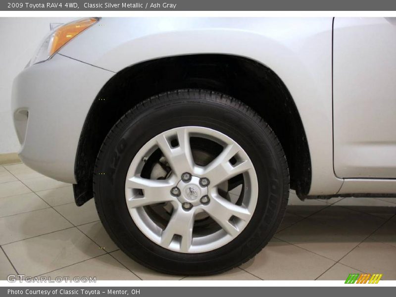 Classic Silver Metallic / Ash Gray 2009 Toyota RAV4 4WD