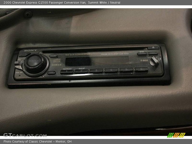 Summit White / Neutral 2000 Chevrolet Express G1500 Passenger Conversion Van