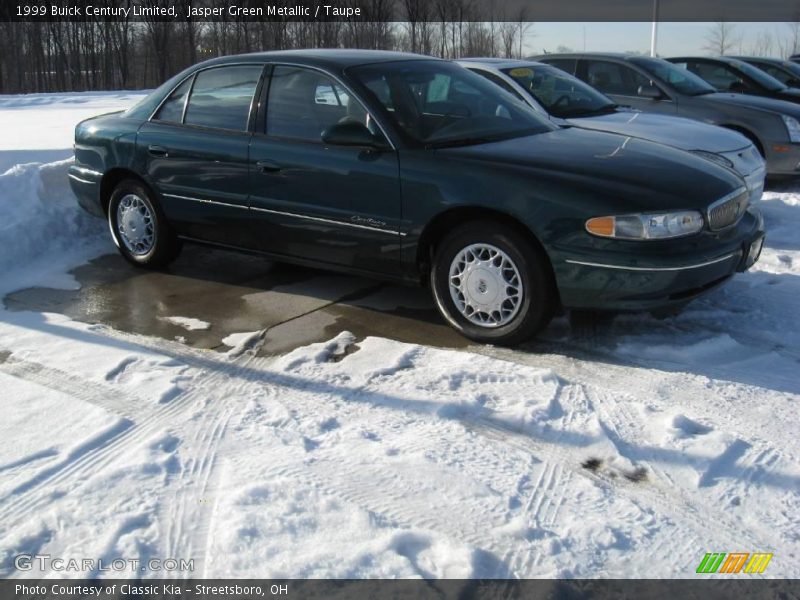 Jasper Green Metallic / Taupe 1999 Buick Century Limited