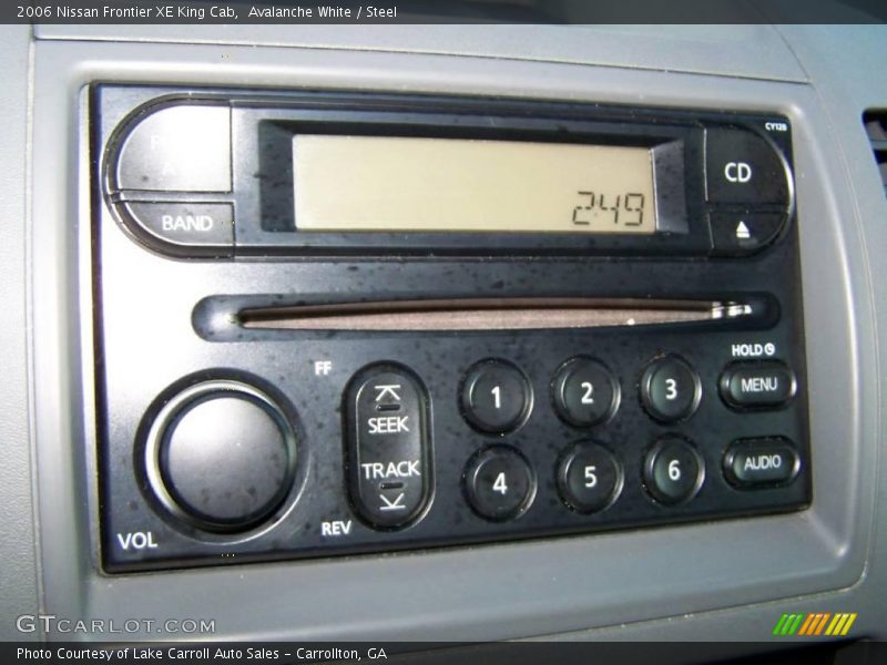 Avalanche White / Steel 2006 Nissan Frontier XE King Cab