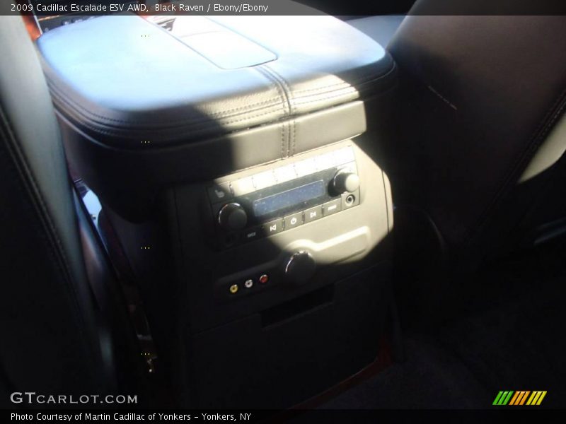 Black Raven / Ebony/Ebony 2009 Cadillac Escalade ESV AWD