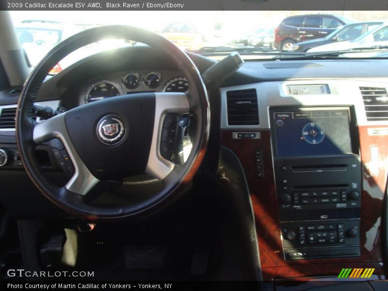 Black Raven / Ebony/Ebony 2009 Cadillac Escalade ESV AWD