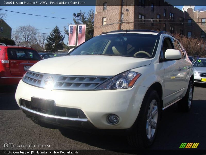 Pearl White / Cafe Latte 2006 Nissan Murano SL AWD