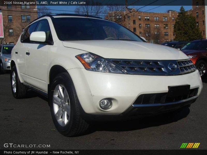 Pearl White / Cafe Latte 2006 Nissan Murano SL AWD