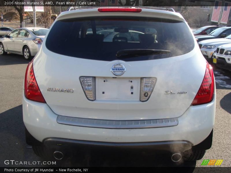 Pearl White / Cafe Latte 2006 Nissan Murano SL AWD