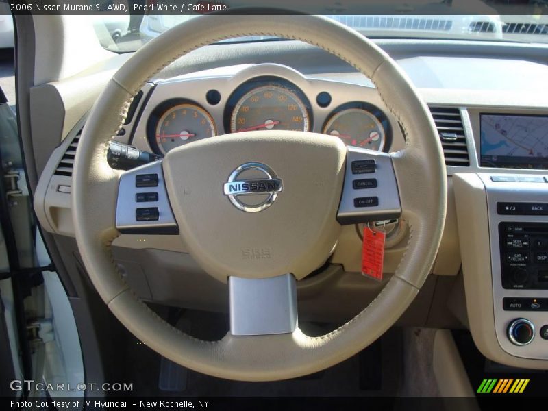 Pearl White / Cafe Latte 2006 Nissan Murano SL AWD