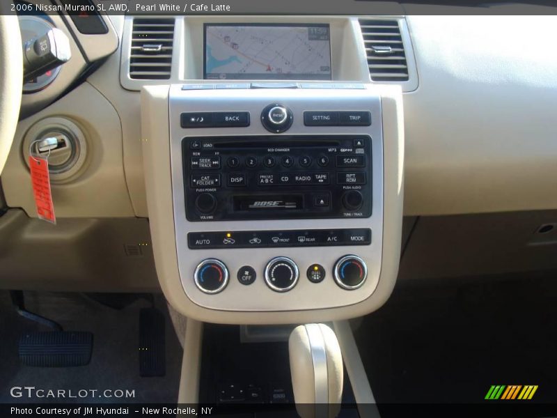 Pearl White / Cafe Latte 2006 Nissan Murano SL AWD