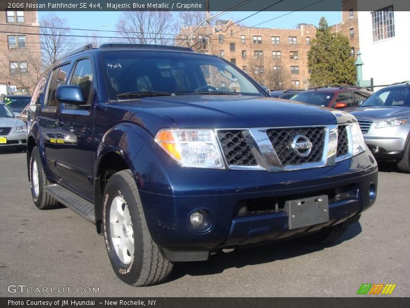 Majestic Blue Metallic / Graphite 2006 Nissan Pathfinder SE 4x4