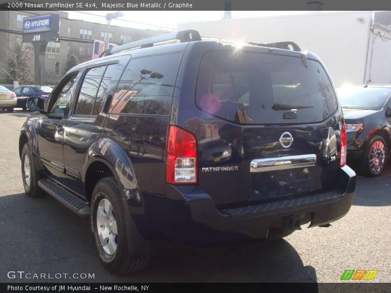Majestic Blue Metallic / Graphite 2006 Nissan Pathfinder SE 4x4