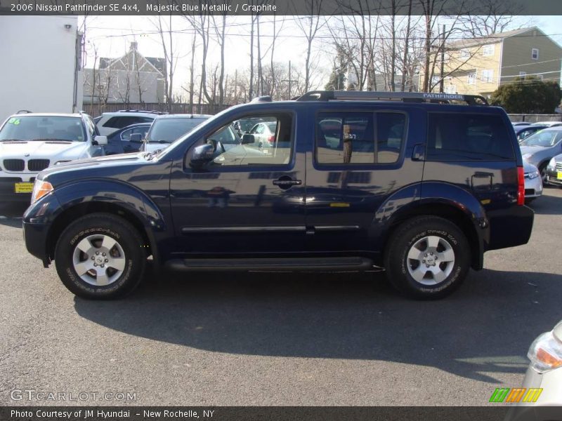 Majestic Blue Metallic / Graphite 2006 Nissan Pathfinder SE 4x4