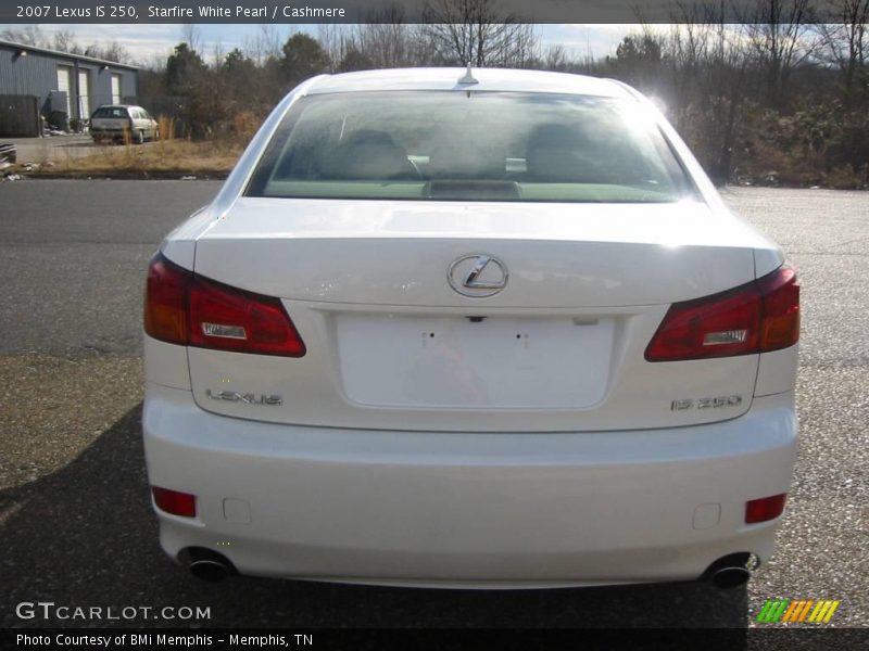 Starfire White Pearl / Cashmere 2007 Lexus IS 250
