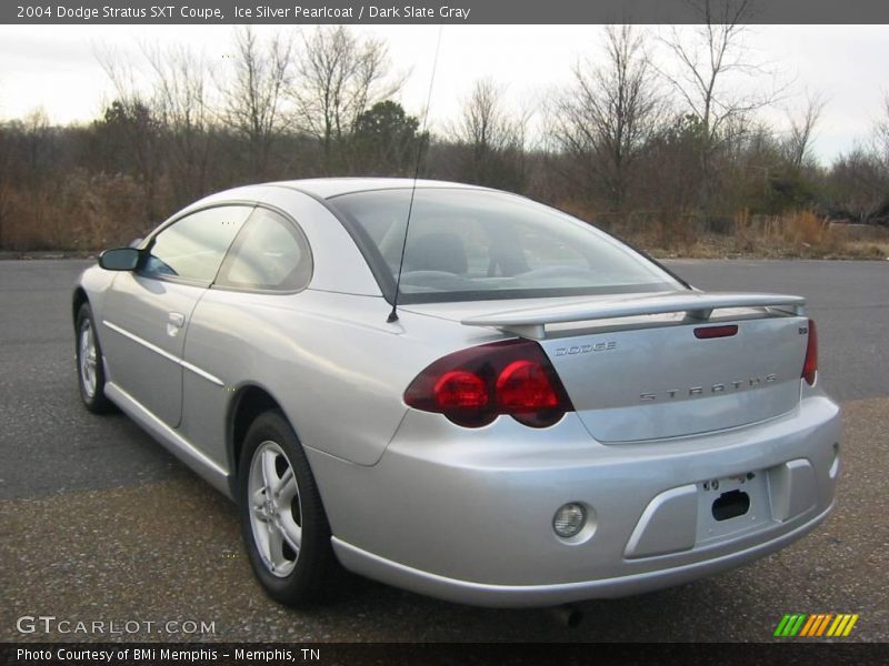 Ice Silver Pearlcoat / Dark Slate Gray 2004 Dodge Stratus SXT Coupe