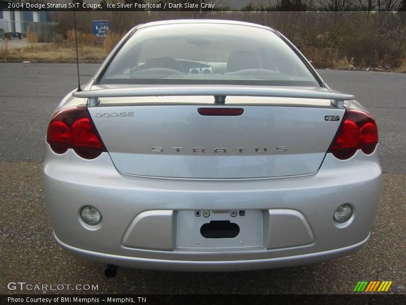 Ice Silver Pearlcoat / Dark Slate Gray 2004 Dodge Stratus SXT Coupe