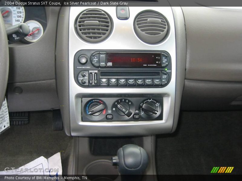 Ice Silver Pearlcoat / Dark Slate Gray 2004 Dodge Stratus SXT Coupe