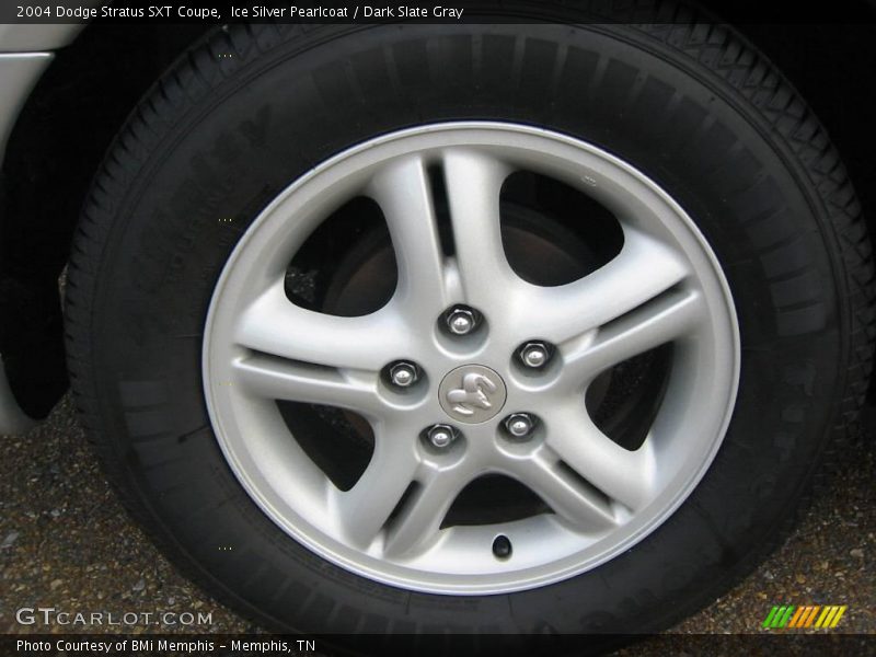 Ice Silver Pearlcoat / Dark Slate Gray 2004 Dodge Stratus SXT Coupe