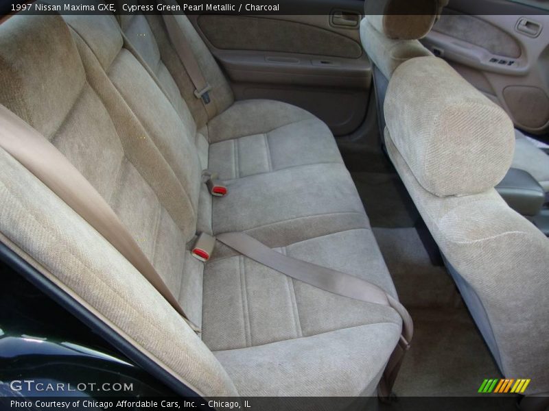 Cypress Green Pearl Metallic / Charcoal 1997 Nissan Maxima GXE