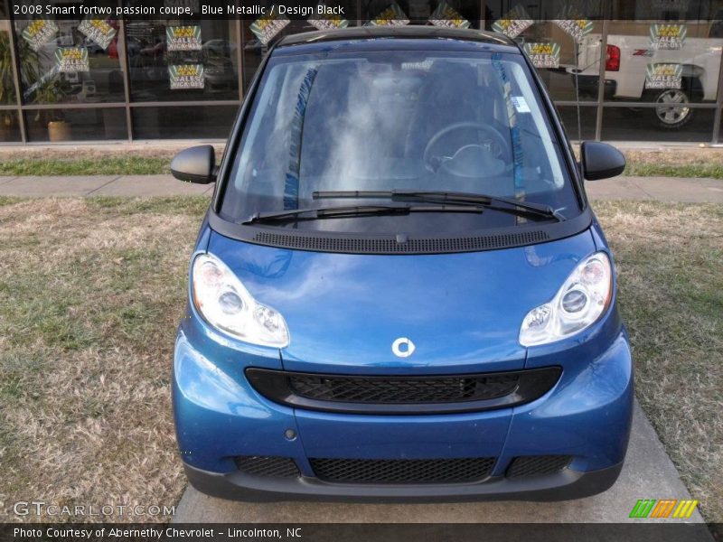 Blue Metallic / Design Black 2008 Smart fortwo passion coupe