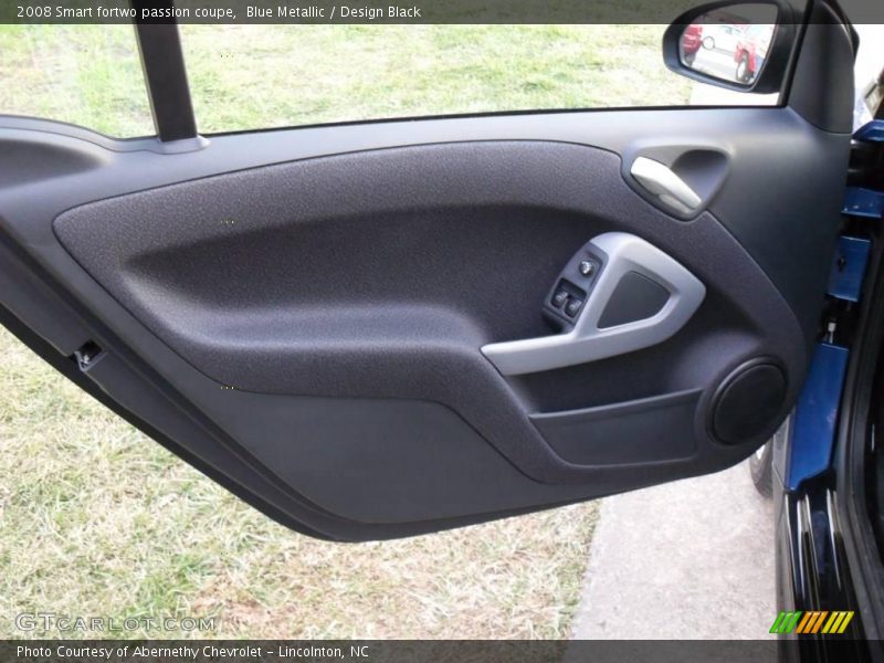 Blue Metallic / Design Black 2008 Smart fortwo passion coupe