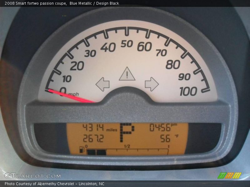 Blue Metallic / Design Black 2008 Smart fortwo passion coupe