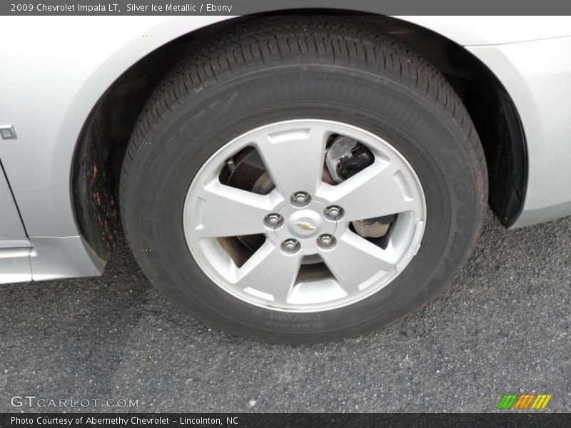 Silver Ice Metallic / Ebony 2009 Chevrolet Impala LT