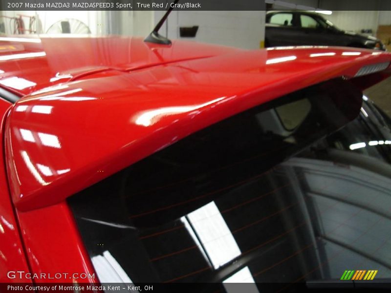 True Red / Gray/Black 2007 Mazda MAZDA3 MAZDASPEED3 Sport