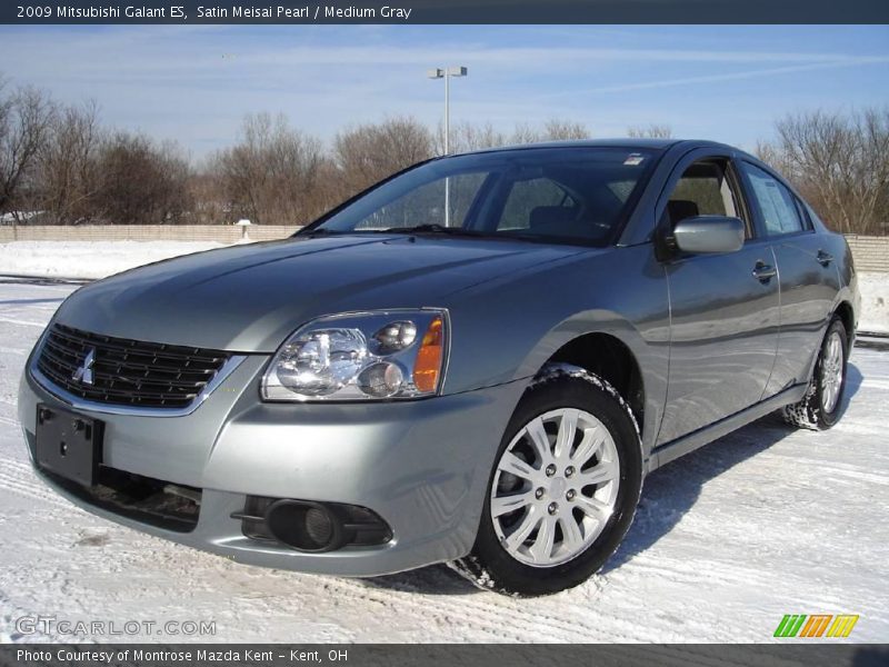 Satin Meisai Pearl / Medium Gray 2009 Mitsubishi Galant ES