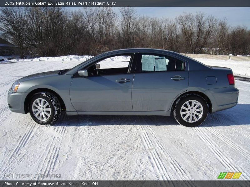 Satin Meisai Pearl / Medium Gray 2009 Mitsubishi Galant ES