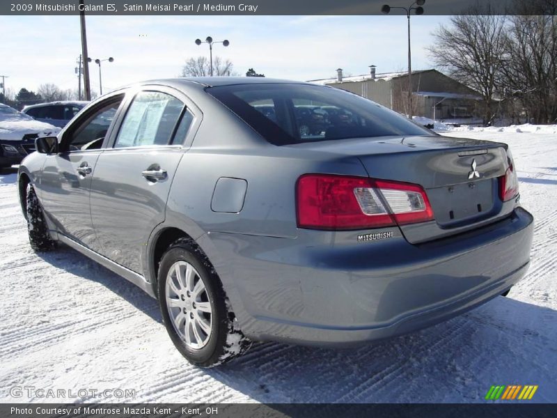Satin Meisai Pearl / Medium Gray 2009 Mitsubishi Galant ES