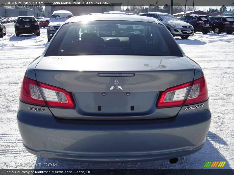 Satin Meisai Pearl / Medium Gray 2009 Mitsubishi Galant ES