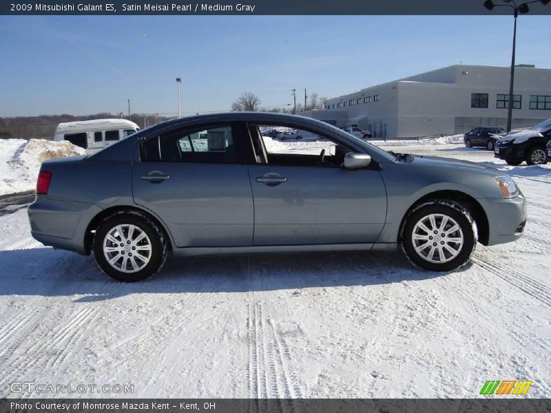 Satin Meisai Pearl / Medium Gray 2009 Mitsubishi Galant ES