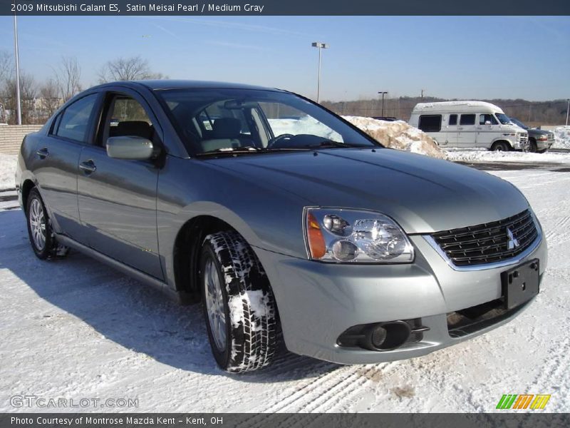 Satin Meisai Pearl / Medium Gray 2009 Mitsubishi Galant ES