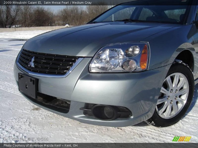 Satin Meisai Pearl / Medium Gray 2009 Mitsubishi Galant ES