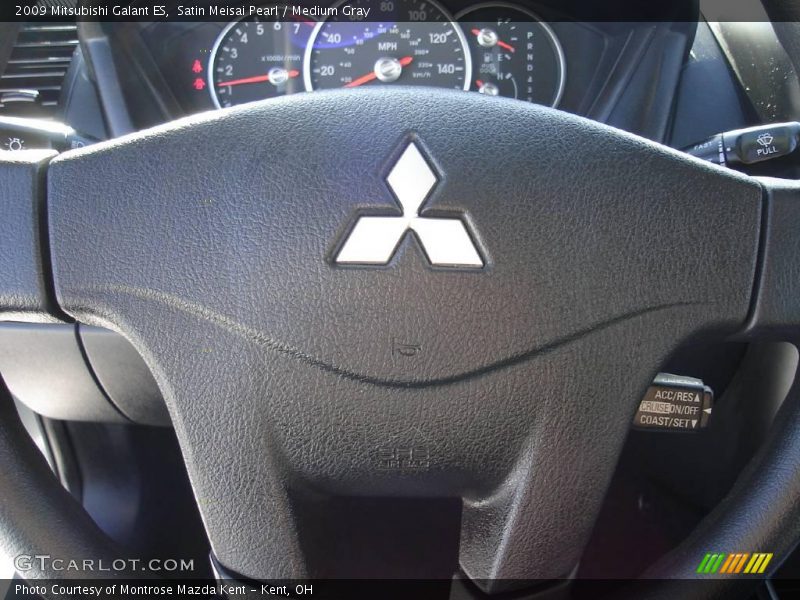 Satin Meisai Pearl / Medium Gray 2009 Mitsubishi Galant ES