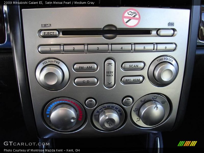 Satin Meisai Pearl / Medium Gray 2009 Mitsubishi Galant ES