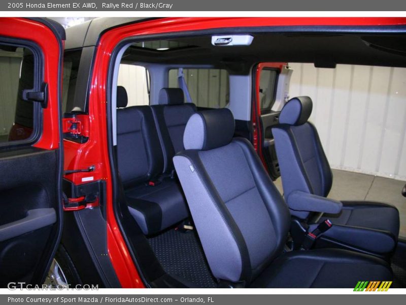 Rallye Red / Black/Gray 2005 Honda Element EX AWD