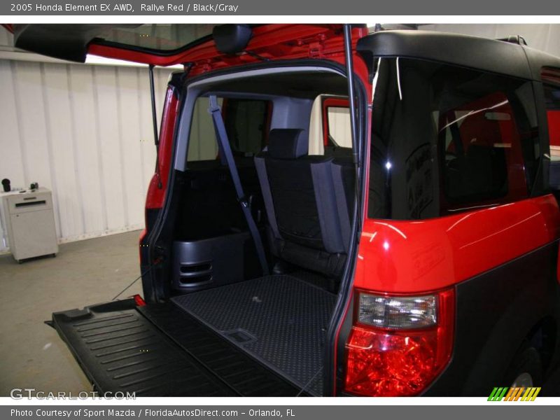 Rallye Red / Black/Gray 2005 Honda Element EX AWD