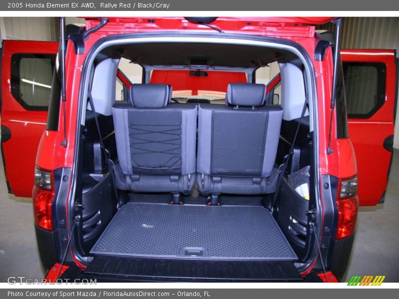 Rallye Red / Black/Gray 2005 Honda Element EX AWD